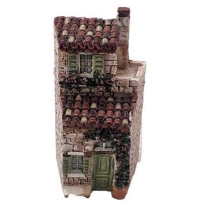 Miniature J Carlton Dominique Gault Italy House Village Building‎ Terrace Tree